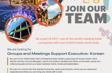 [Job Opportunity for Koreans] IHG Hotels & Resorts